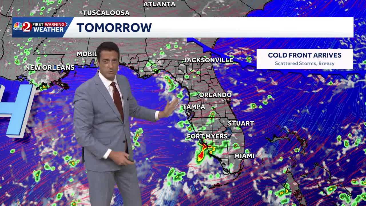 Front backs In creating dangerous rips this week. 9.14.2026 — WESH 2 Orlando, Winter Park Community news